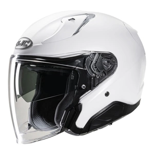 Kask otwarty HJC F31 PEARL WHITE biały