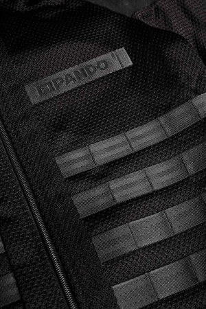 Kurtka tekstylna PANDO MOTO COMMANDO BLACK czarny