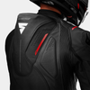 Kurtka skórzana SHIMA MISSION ST G2 BLACK/RED czarny czerwony