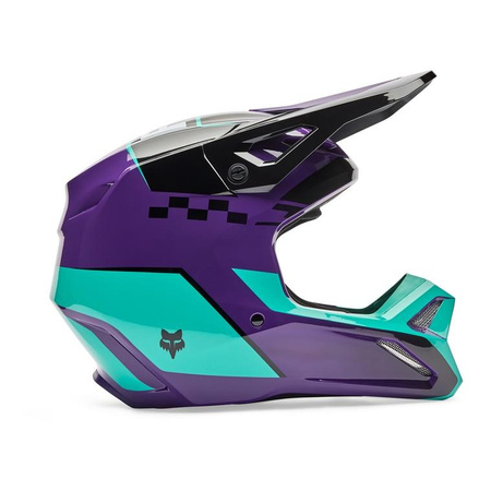 Kask cross FOX V1 COLLECT GRAPE fioletowy