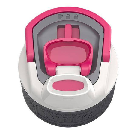 Butelka na wodę KAMBUKKA ELTON Lipstick 750ml różowy czarny biały