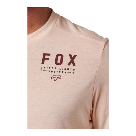 Koszulka rowerowa FOX RANGER DR CRYS LIGHT PINK różowy