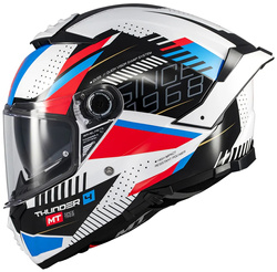 Kask integralny MT THUNDER 4 SV LUMINENCE BLACK/WHITE/BLUE