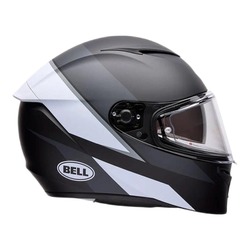 Kask integralny BELL LITHIUM ECE6 FLIP BLACK WHITE czarny biały