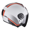 Kask otwarty SCORPION EXO-CITY II VEL MATT GREY/RED szary czerwony
