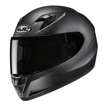 Kask dziecięcy integralny HJC Y10 SOLID SEMI FLAT BLACK czarny mat
