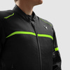 Kurtka tekstylna REBELHORN ECHO BLACK/FLUO YELLOW czarny żółty fluo
