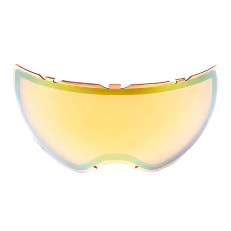 Gogle snowboardowe IMX PEAK GREEN MATT/SAND SZYBA PODWÓJNA GOLD IRRIDIUM + BROWN zielony beżowy