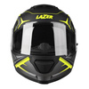 Kask integralny LAZER RAFALE HEXA BLACK/YELLOW czarny mat szary żółty fluo