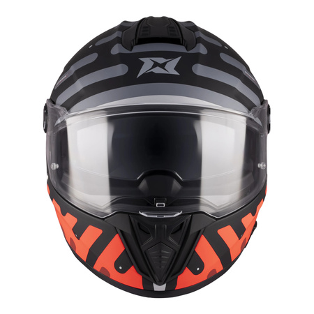 Kask integralny AXXIS HAWK EVO SV FRESHPAINT B5 MATT czerwony czarny