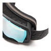 Gogle motocyklowe IMX SNOW BLACK MATT/BLACK SZYBA PODWÓJNA GOLD IRRIDIUM + BROWN czarny
