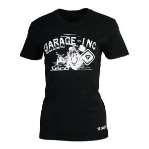 Koszulka T-shirt damski SECA GARAGE LADY BLACK czarny biały