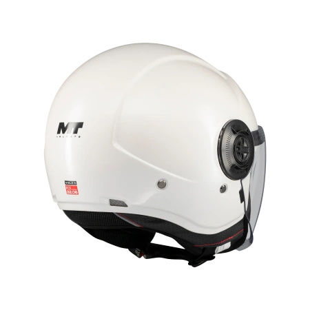 Kask otwarty MT VIALE SV S PURE WHITE biały