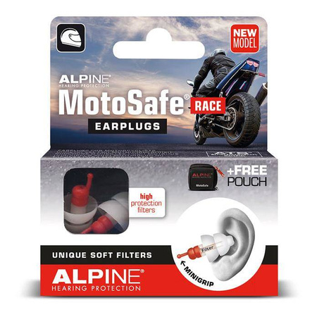 Zatyczki do uszu ALPINE MOTOSAFE RACE