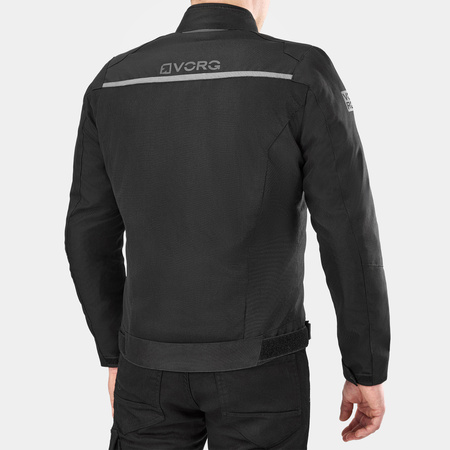 Kurtka tekstylna VORG NANO BLACK czarny