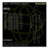 Kurtka tekstylna BROGER GRID BLACK czarny