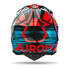 Kask cross AIROH WRAAAP CYBER ORANGE GLOSS pomarańczowy fluo czarny zielony