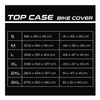 Pokrowiec na motocykl SECA TOP CASE BLACK czarny
