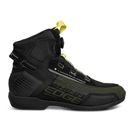 Buty motocyklowe krótkie Shima Edge Vent Men khaki zielony