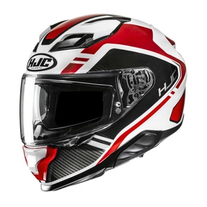 Kask integralny HJC F71 TOZZ WHITE/RED biały czerwony