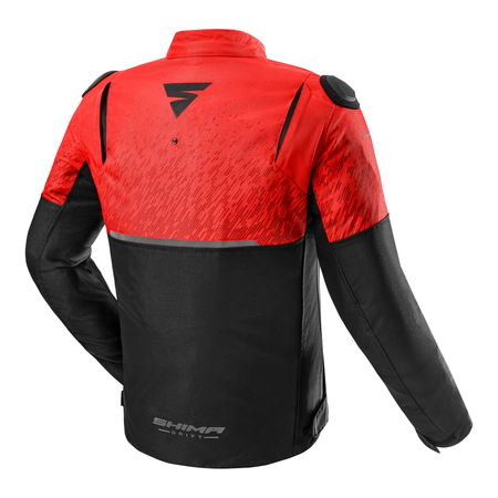 Kurtka tekstylna SHIMA DRIFT MEN RED czarny szary czerwony