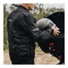 Kurtka tekstylna OZONE SAHARA BLACK czarny
