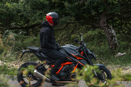 Bluza motocyklowa KNOX SHIELD HOODY BLACK czarny