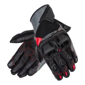 Rękawice sportowe REBELHORN FLUX II BLACK/GREY/FLO RED czarny szary czerwony fluo