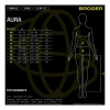 Jeansy motocyklowe damskie BROGER AURA LADY BLACK czarny
