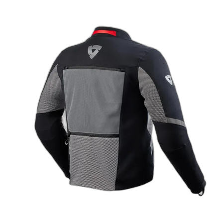 Kurtka tekstylna REVIT STRATUM GTX GREY/ANTHRACITE szary czarny czerwony