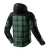 Koszula motocyklowa REBELHORN SHIFTER BLACK/GREEN czarny zielony