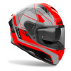 Kask integralny AIROH SPARK 2 CHRONO ORANGE GLOSS pomarańczowy fluo szary czarny