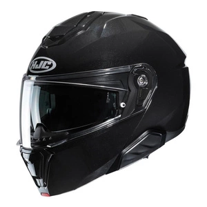 Kask szczękowy HJC I91 METAL BLACK czarny