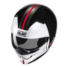 Kask otwarty z wpinaną szczęką HJC I20N VENA BLACK/WHITE czarny biały