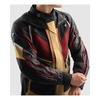 Kurtka tekstylna REBELHORN HARDY 3.0 DESERT/GREY/RED brązowy szary czerwony