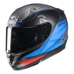Kask integralny HJC RPHA 11 TEXEN BLACK/BLUE/RED czarny szary niebieski czerwony