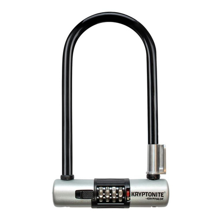 Zapięcie U-Lock KRYPTONITE COMBO czarny srebrny