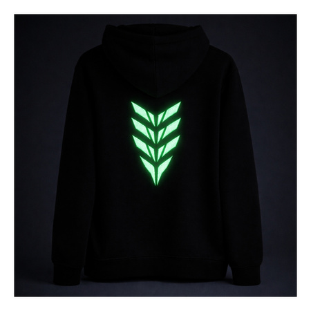 Bluza REBELRUSH NIGHTGLOW czarny