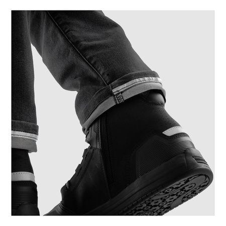 Jeansy motocyklowe REBELHORN REVOLT MONOLAYER BLACK czarny