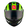 Kask integralny MT STINGER 2 ZIVZE MATT BLACK/FLUO czarny żółty fluo niebieski