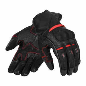 Rękawice miejskie SECA AXIS MESH II RED czarny czerwony
