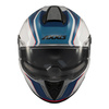 Kask integralny AXXIS HAWK EVO SV TITAN A7 GLOSS BLUE niebieski biały