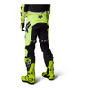 Spodnie cross FOX FLEXAIR EFEKT FLUO YELLOW czarny żółty fluo