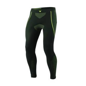 Spodnie termoaktywne DAINESE D-CORE DRY PANT LL BLACK/YELLOW FLUO czarny żółty fluo