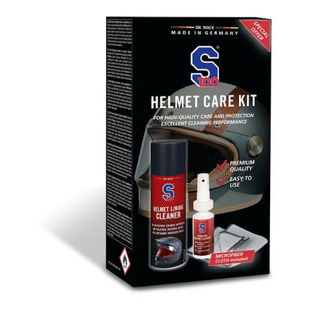 ZESTAW DO CZYSZCZENIA KASKU S100 HELMET CARE KIT