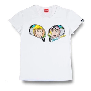 Koszulka T-shirt damski DAVCA ON BOARD biały