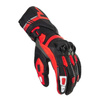 Rękawice sportowe REBELHORN ST LONG BLACK/GREY/FLO RED czarny szary czerwony fluo