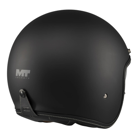 Kask otwarty MT LE MANS 2 SV S PURE BLACK MATT czarny mat
