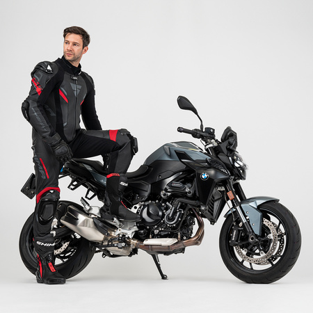 Kombinezon jednoczęściowy SHIMA HYPER RS BLACK/RED czarny czerwony szary