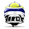 Kask cross AIROH AVIATOR ACE 2 GROUND YELLOW GLOSS granatowy żółty fluo biały
